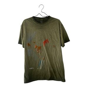 DMX Year of the Dog Green Short Sleeve Graphic T Shirt Men’s Size Large Tee NEE